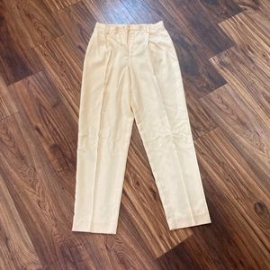 Designer silk pants